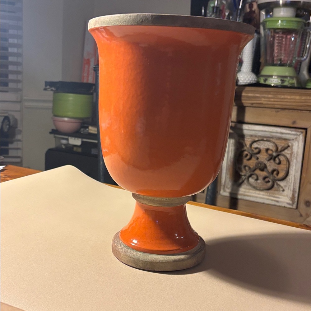Pottery Barn Glazed Burnt Orange
Accent Planter Vase - Picture 2 of 6